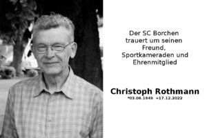 Nachruf Christoph Rothmann