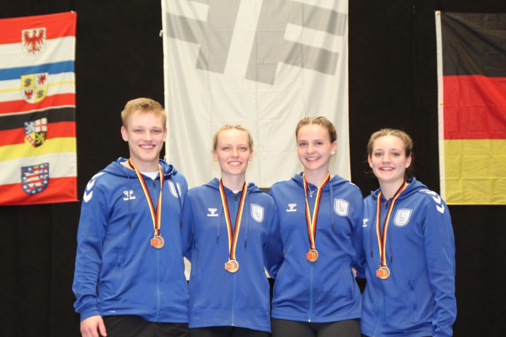 SC Borchen beim Rope Skipping Bundesfinale im Teamwettkampf SC Borchen Leichtathletik