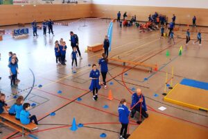 1. Kinderleichtathletik-Hallenwettkampf in Borchen