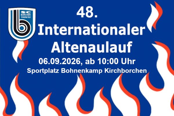 Altenaulaufwerbung mit Flammen für HP